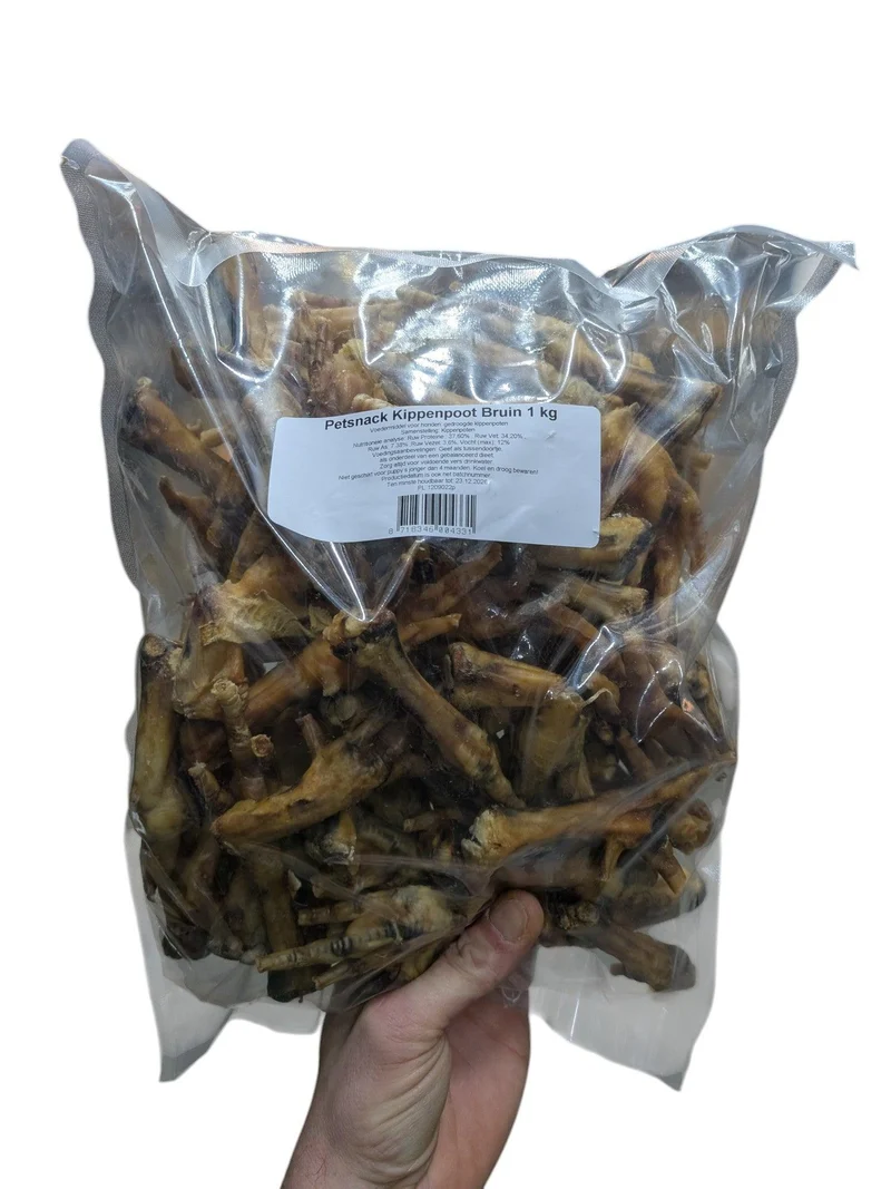 Petsnack Kycklingben Rökt Brun