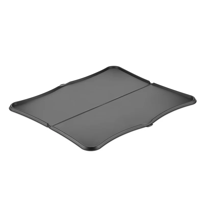 Thunder Paws Non-Slip Food & Water Bowl Feeding Mat For Dogs & Cats Black 56.5x48.4x1.2cm