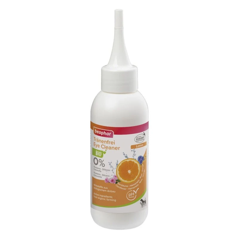 Expiry Date 01-Oct-26 Beaphar Bio Cosmetic Dog & Cat Eye Lotion - 100ML