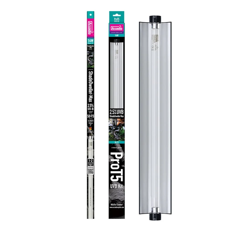 Installation - Arcadia ShadeDweller Max Kit Pro T5 2,5% UVB - 8 W