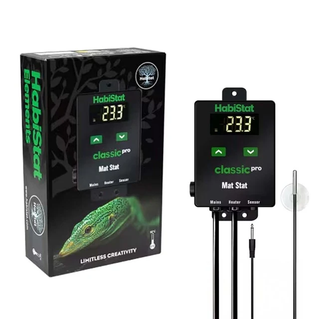 HabiStat Dimming Thermostat - Svart - 450 W