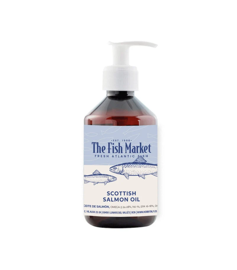 Hobbitalf Omega 3 Scottish Salmon Oil Dog Supplement 250ml
