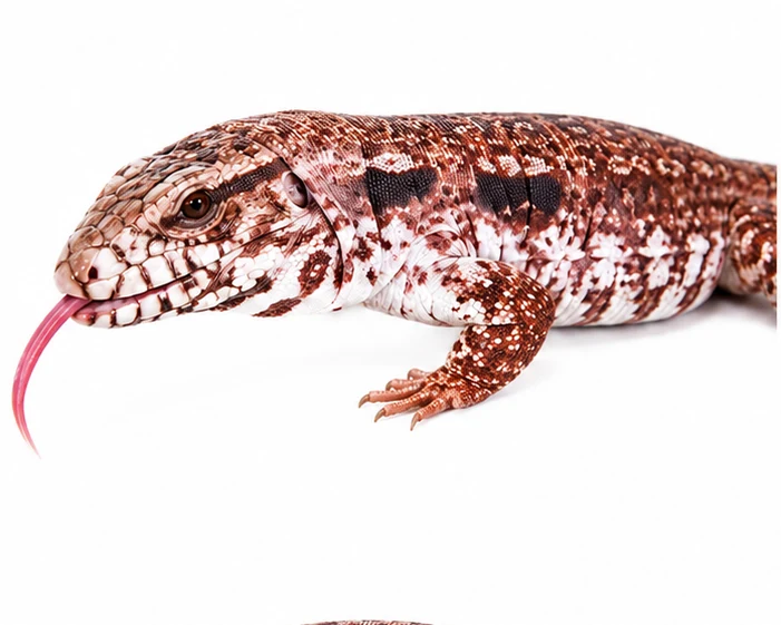 Argentinsk Teju | High White Red/Purple Sverige