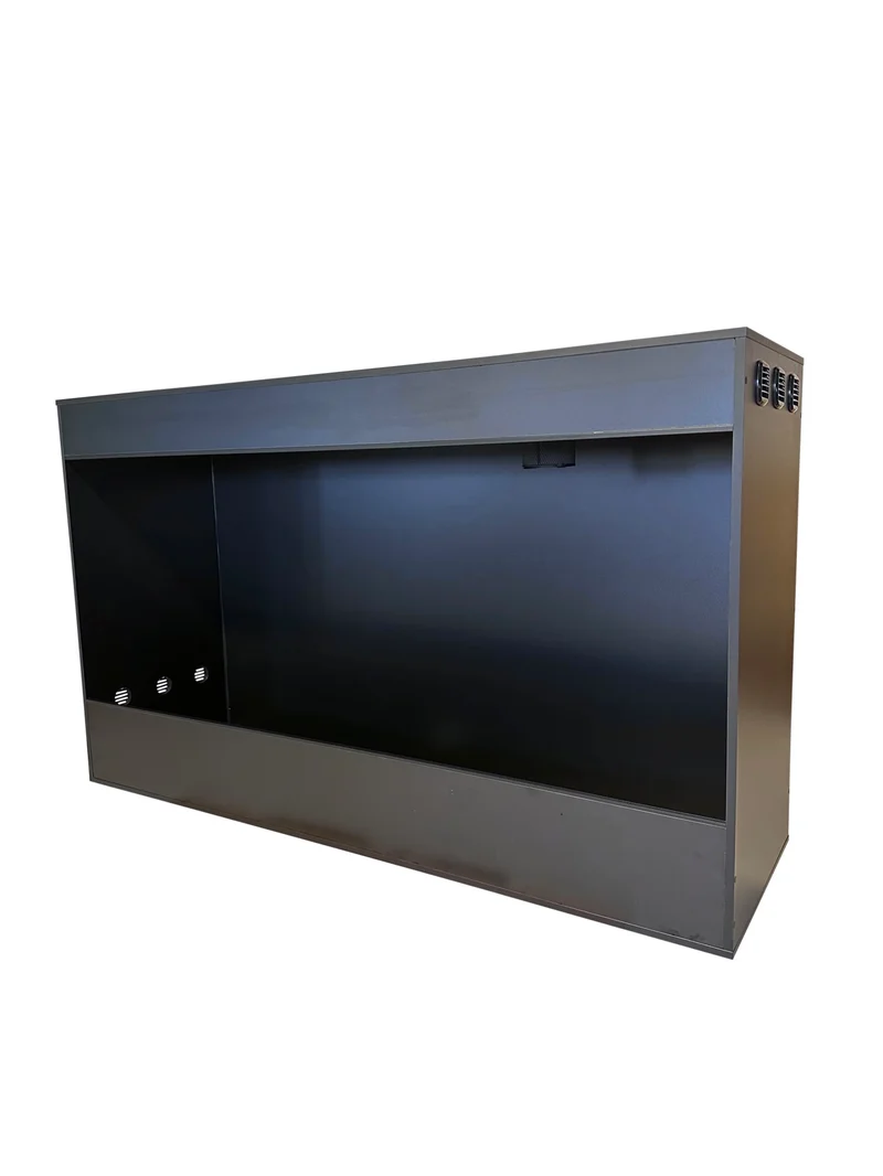 Terrarium - Repti Pro - Extra tall - svart - 150x60x100 cm