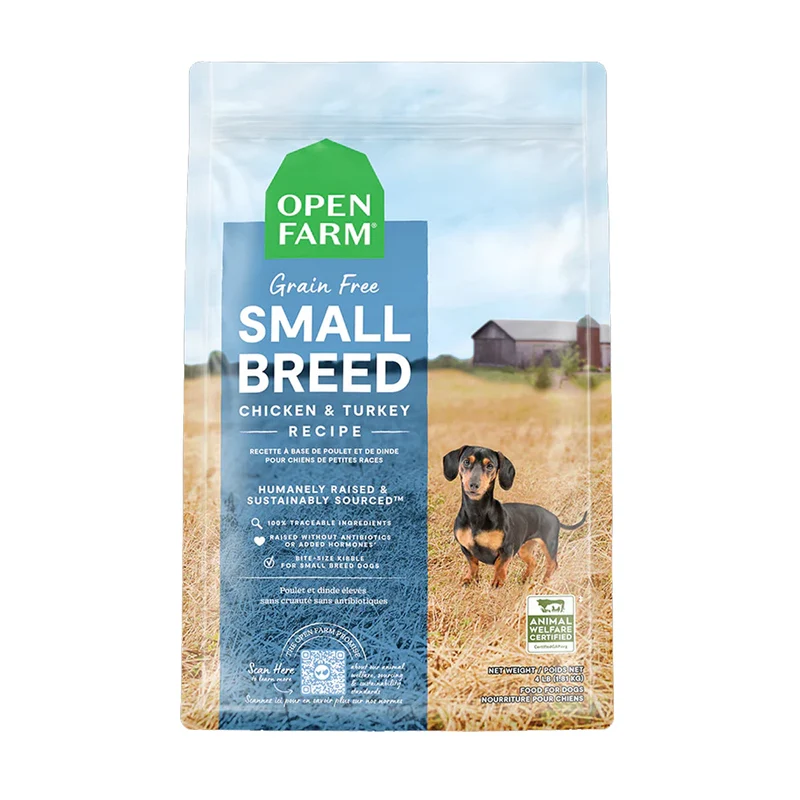 Expiry Date 08-Dec-26 Open Farm Grain Free Small Breed Dry Dog Food - 1.81KG