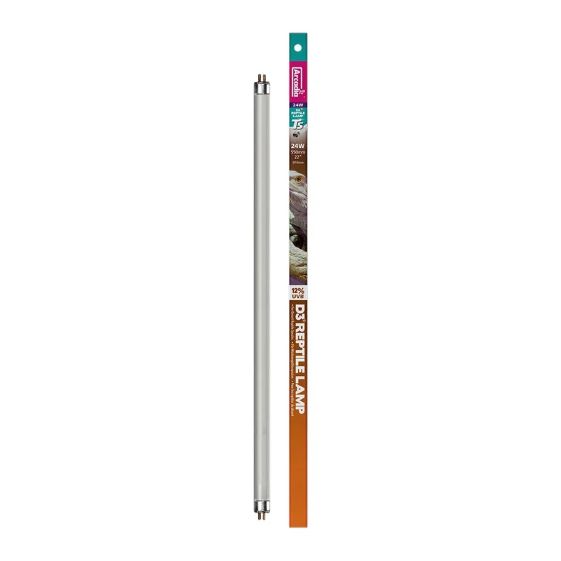 Arcadia D3+ Reptile T5 12% UVB Lysrör 24 W - 55 cm