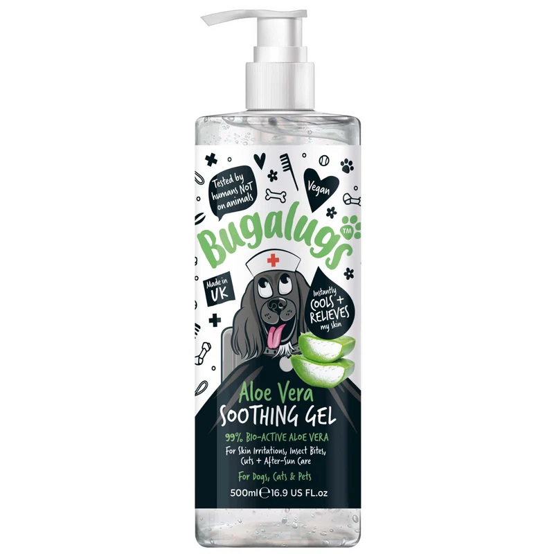 Bugalugs Aloe Vera Soothing Gel for Pets 250ML