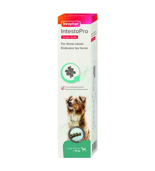 Beaphar Intestopro Anti Diarrhea Paste Syringe for Large Dogs 2x20ml