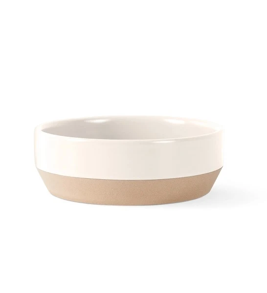 PetShop by Fringe Studio Nosey Dog Spot Stoneware Bowl 16x6cm
