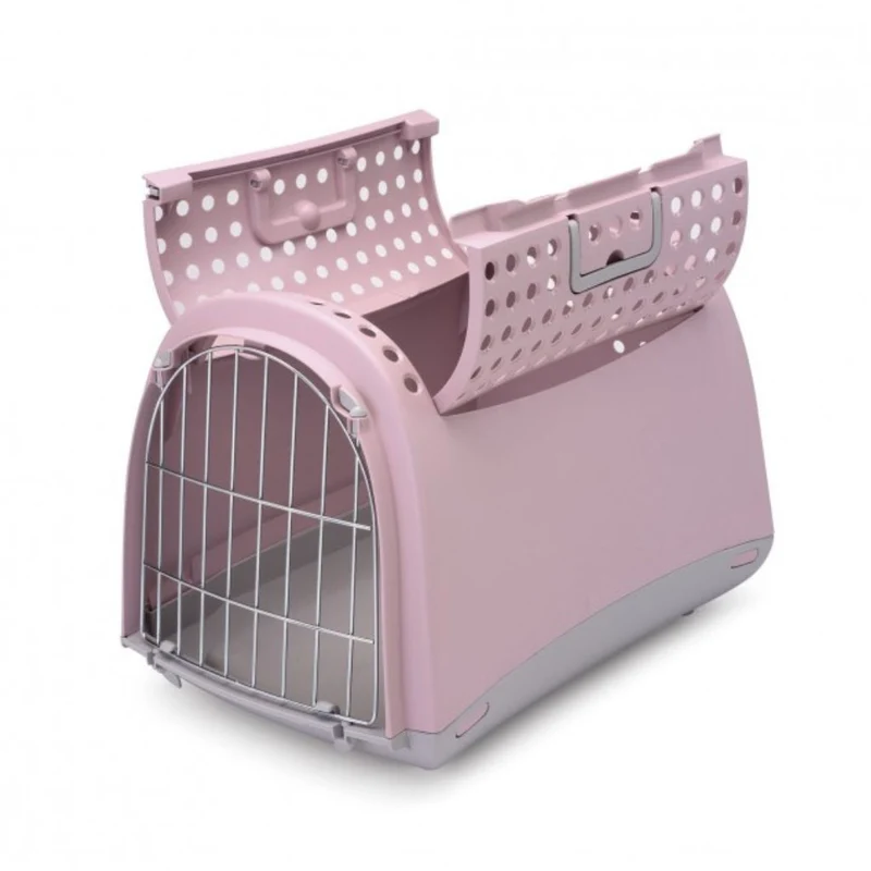 Imac Linus Cabrio Carrier For Cats & Dogs - Pink - 50x32x34.5cm
