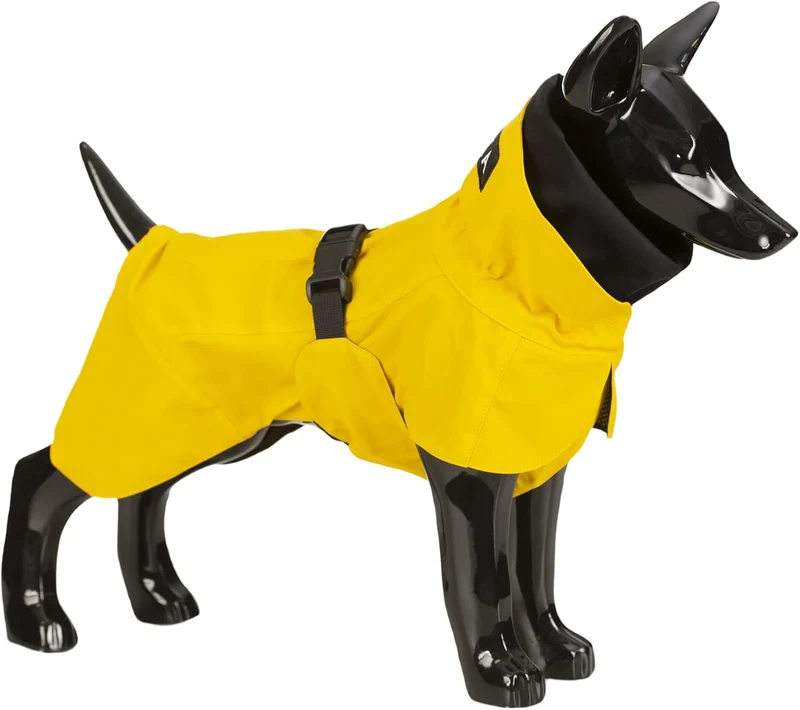 PAIKKA Raincoat Lite for Dogs - 100% Waterproof 40cm - Yellow