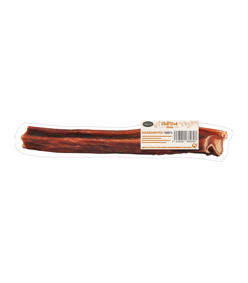 Hobbitalf Air Dried Extra Bull Pizzle Dog Treats 20cm
