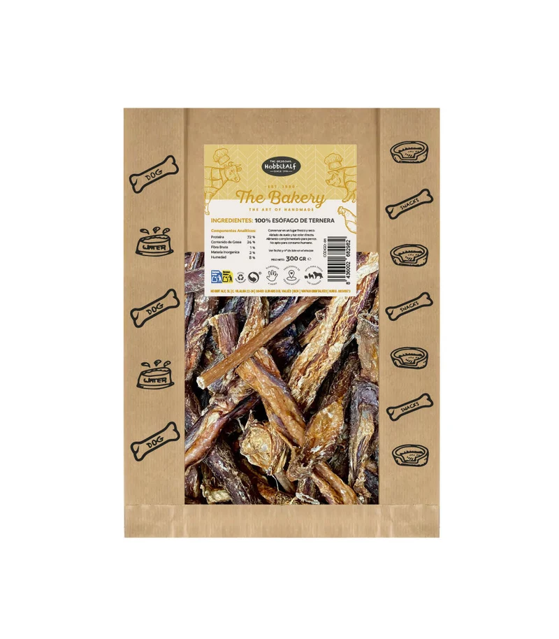 Hobbitalf Air Dried Beef Sticks Dog Treats 300g