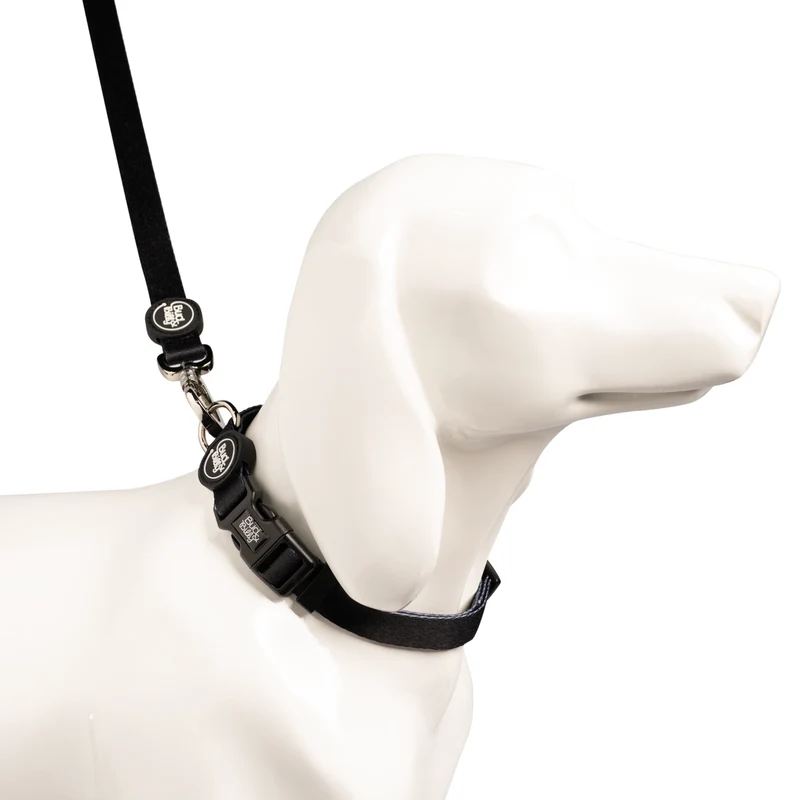 Bud & Billy Urban Black Dog Collar