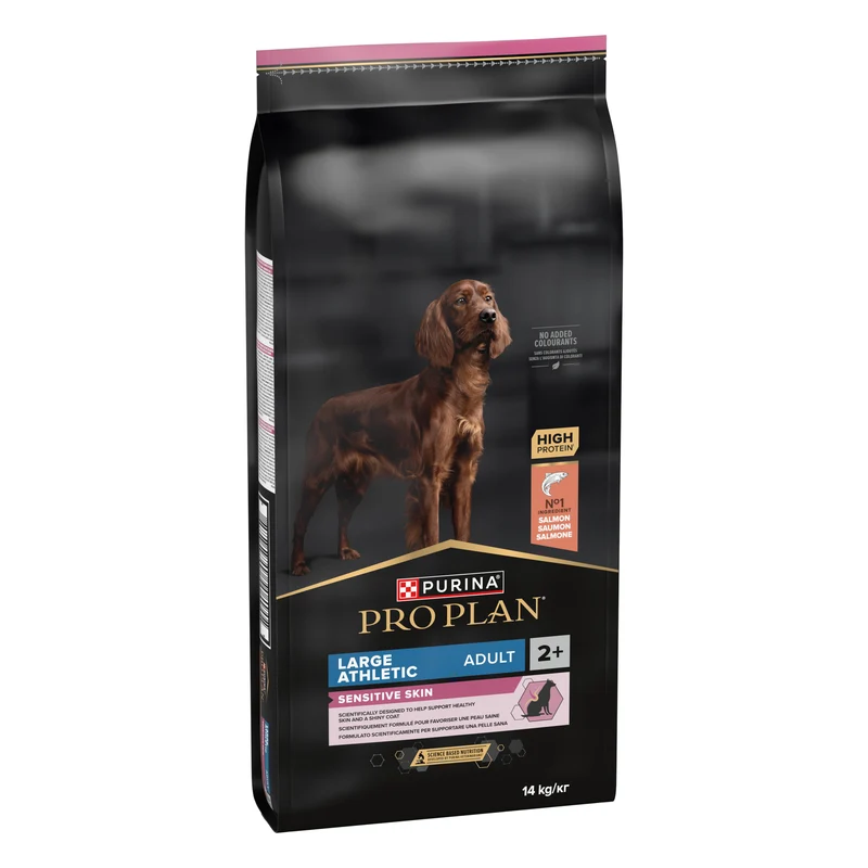 PURINA Pro Plan Adult Large Athletic Sensitive Skin Dry Dog Food With Salmon 14KG