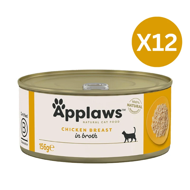 Applaws Chicken Breast Wet Cat Food 156G - Pack of 12