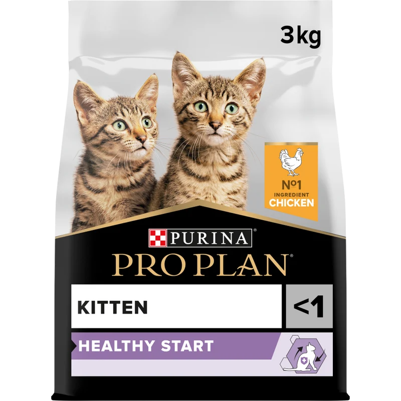 PURINA Pro Plan Kitten Healthy Start Chicken Dry Cat Food 3KG