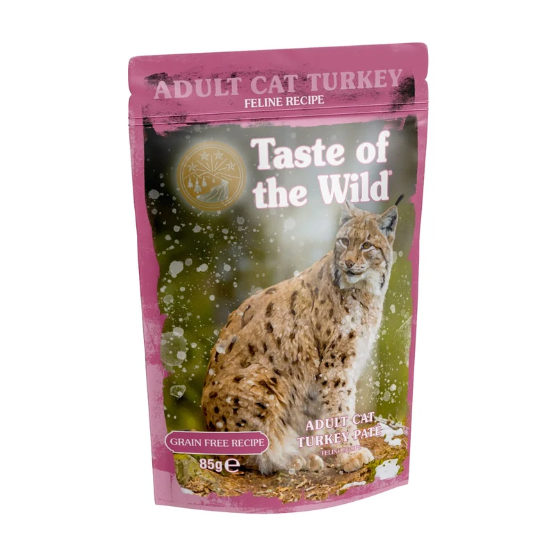 Taste Of The Wild Adult Cat Turkey Pate Grain-Free Wet Cat Food 85G