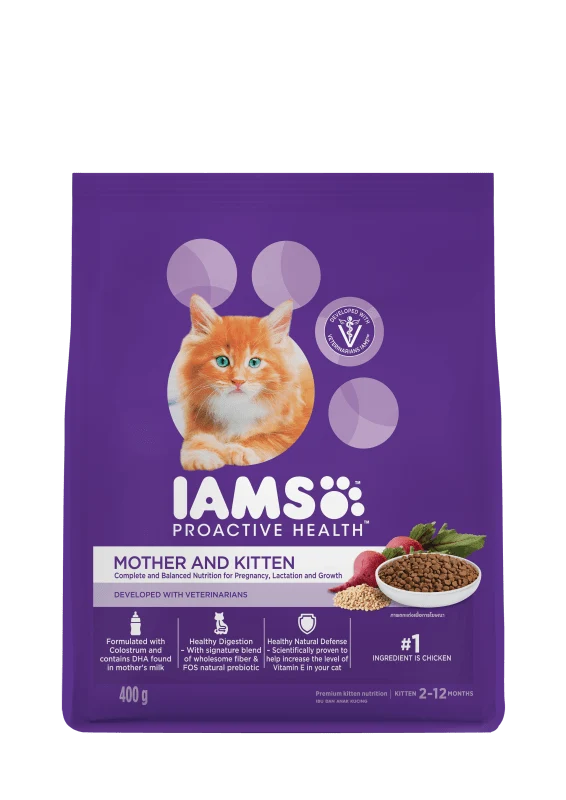 IAMS Proactive Health - Pregnancy, Lactation, & Growth - Mother & Kitten Dry Food