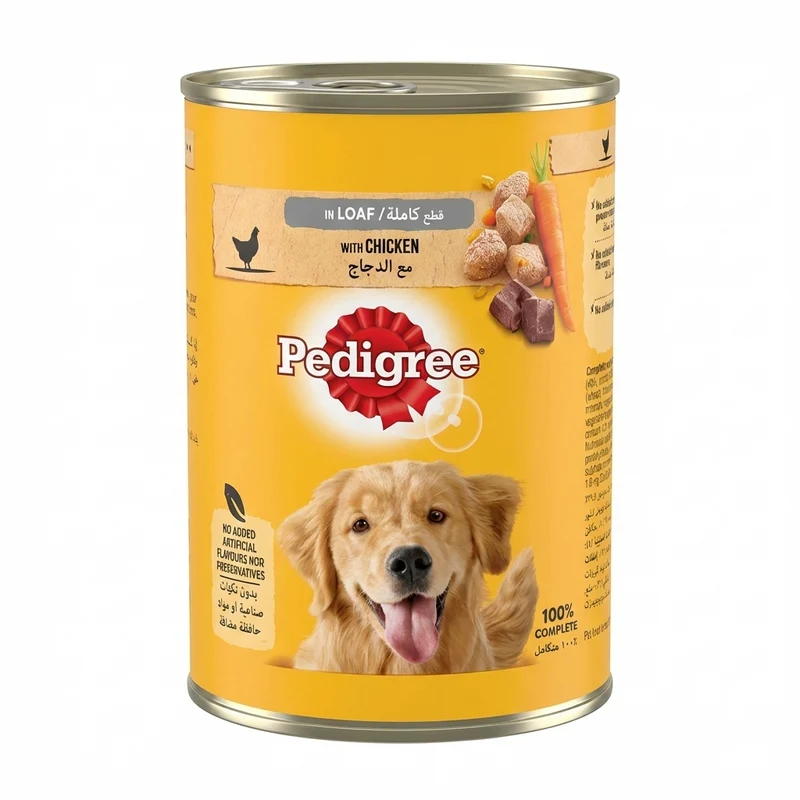 Pedigree Chicken in Loaf Wet Dog Food 400G