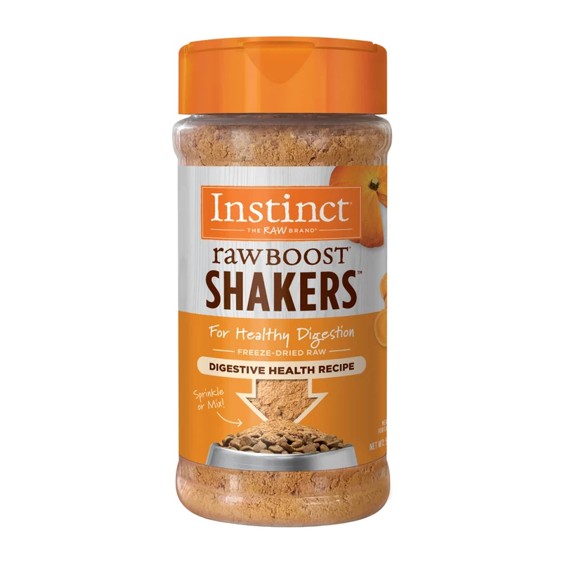 Instinct Raw Boost Shakers Digestive Health Freeze Dried Cat Food Topper 5.5oz
