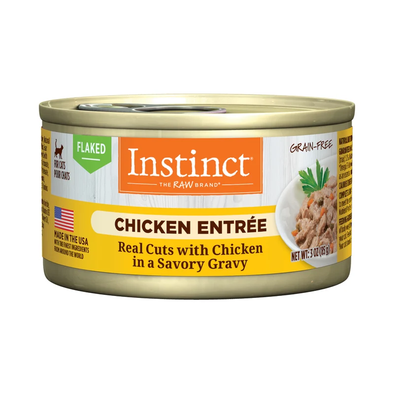 Instinct Flaked Chicken Entree Wet Cat Food 3oz