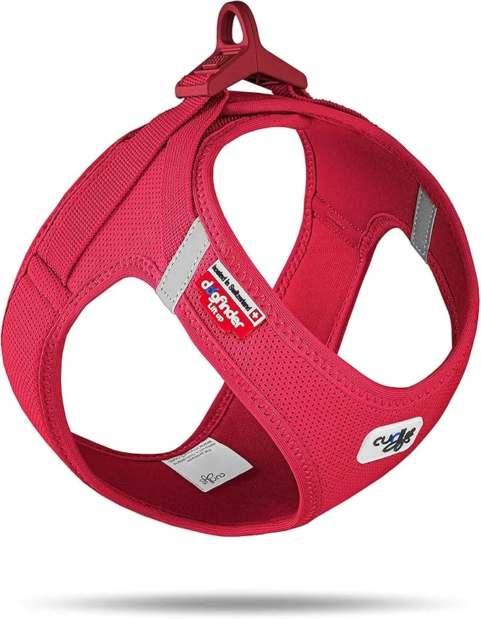 Curli Belka Air-Mesh Harness for Dogs - RED/XXXL