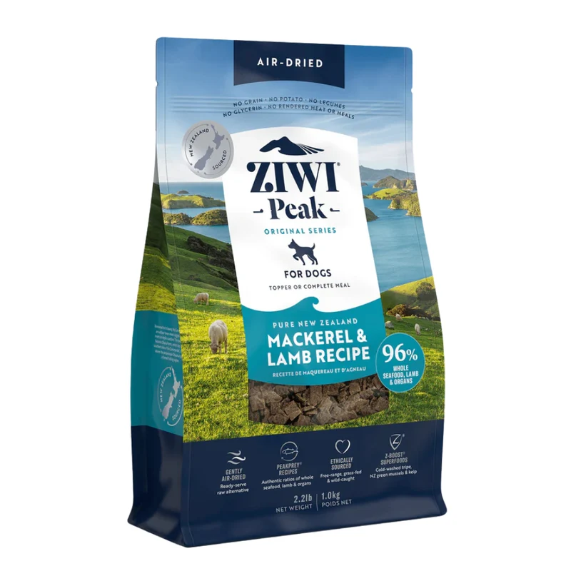 ZIWI Peak Air Dried Mackerel & Lamb Dry Dog Food