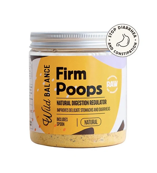 Wild Balance Firm Poops Supplement for Dogs & Cats 100g