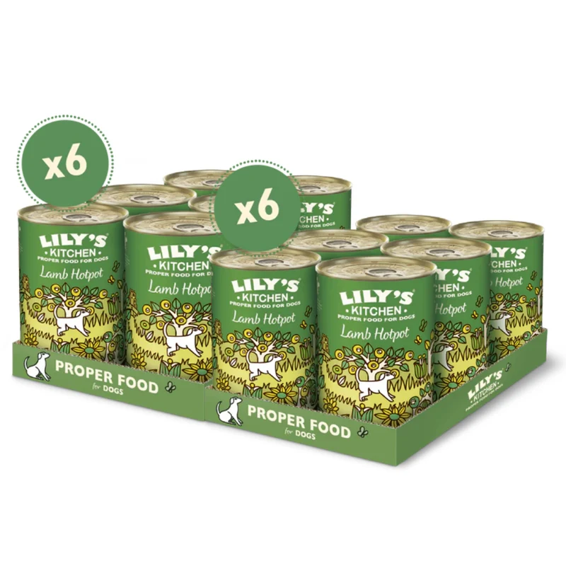Lily's Kitchen Lamb Hotpot Wet Dog Food 400G - Pack of 12