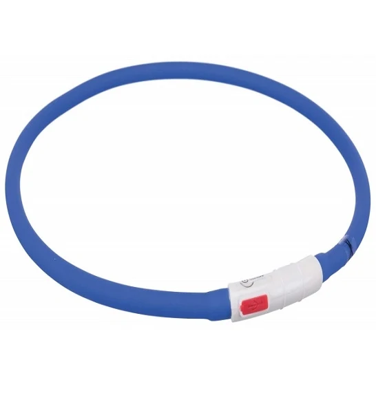 Trixie USB Flash Light Silicone Dog Collar