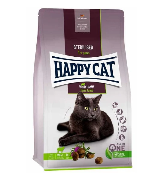 Happy Cat Adult Sterilised Weide Lamm