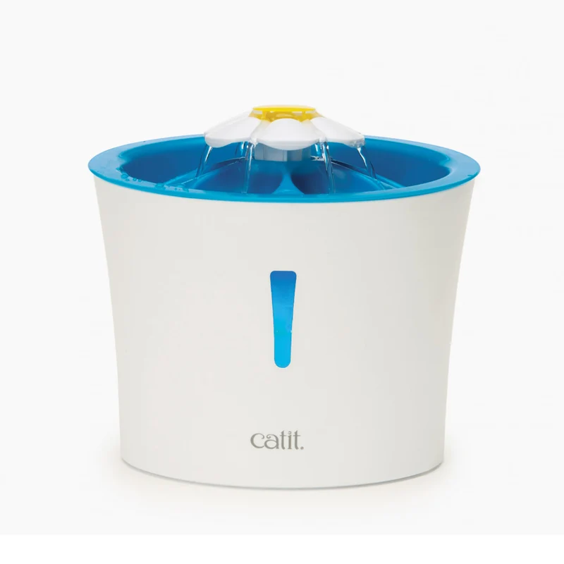 Catit Flower Fountain with LED Nightlight 21 x 21 x 18,5 cm (WxDxH)