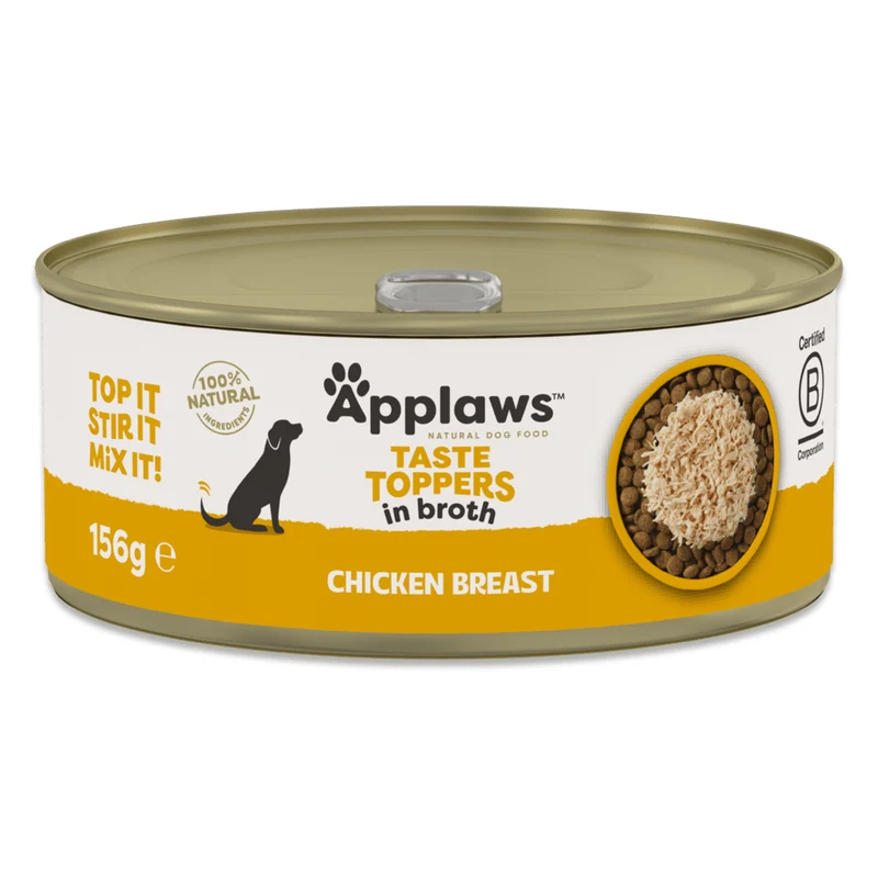 Applaws Taste Topper in Broth Chicken Breast Wet Dog Food 156G