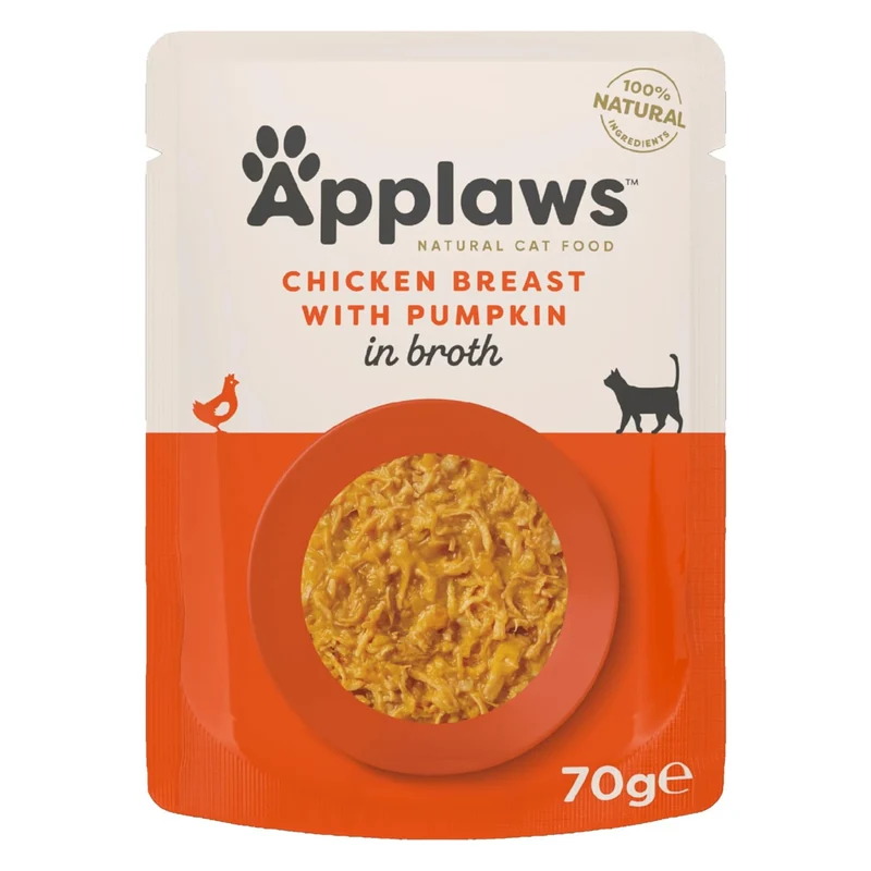 Applaws Chicken With Pumpkin Wet Cat Food 70G