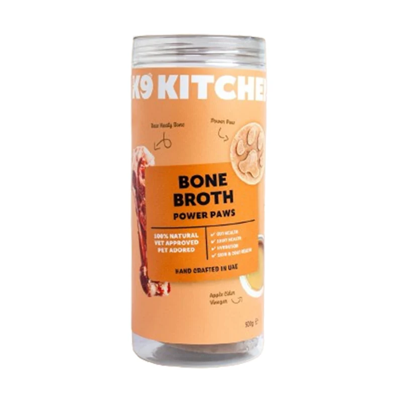 The K9 Kitchen BarkPark Bone Broth Frozen Dog Treats 500G