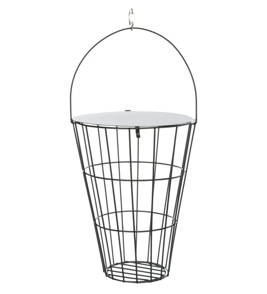 Trixie Hay Manger Hanging with Lid Metal 16.5x21cm