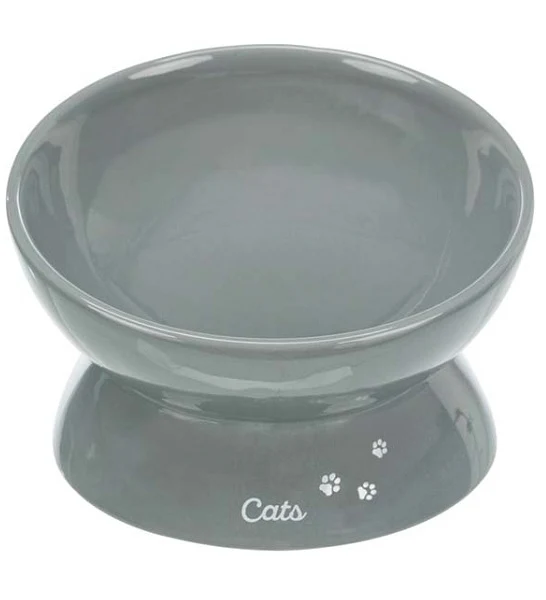 Trixie Raised Ergonomic Ceramic Bowl for Cats 350ml