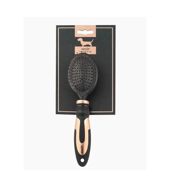 ebi Noir Soft Pin Brush with Soft Caps for Dog & Cats 22x6cm
