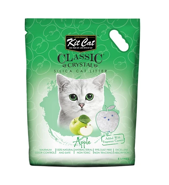 Kit Cat Classic Crystal Clump Cat Litter 5L