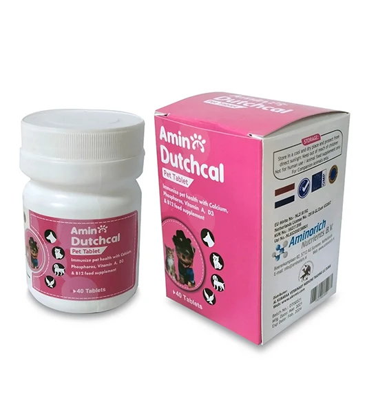 Aminorich Nutrients Dutchcal Pet Tablets 40 tablets