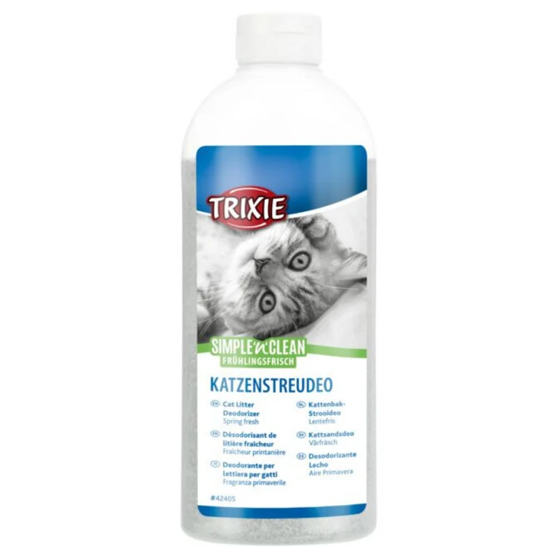 Trixie Fresh'n' Easy Spring Fresh Cat Litter Deodorizer 750g