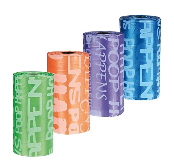 Trixie Medium Dirt Bags For Dogs 1 Roll - Assorted