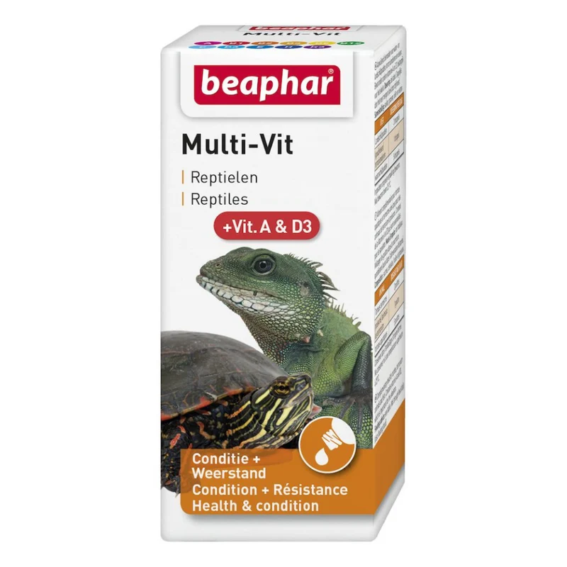 Beaphar Multi-Vit Vitamin For Reptiles 20ml