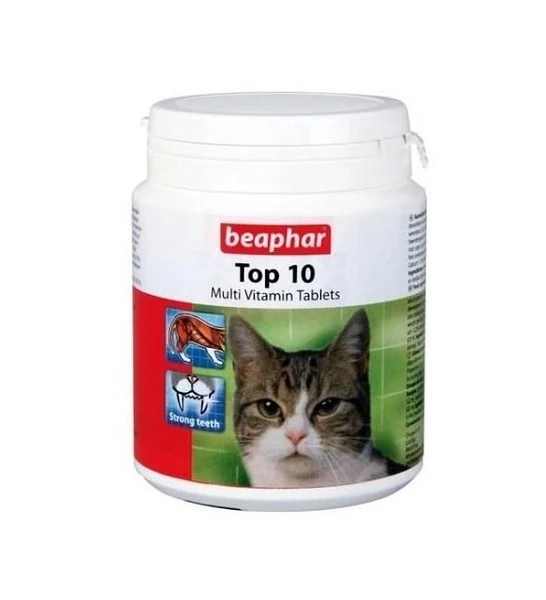 Beaphar Top 10 Multi Vitamin for Cat 180 tablets