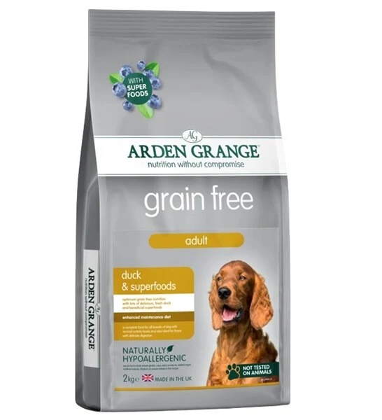Arden Grange Grain Free Adult Duck & Superfoods Dry Dog Food