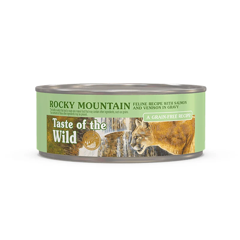 Taste of The Wild Rocky Mountain Feline Recipe Wet Cat Food 85G