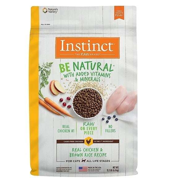 Instinct Be Natural Kibble for Cats 13.3LBS