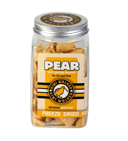 KIWI WALKER Freeze Dried Grain Free Snack Pear Dog & Cat Treats 50G
