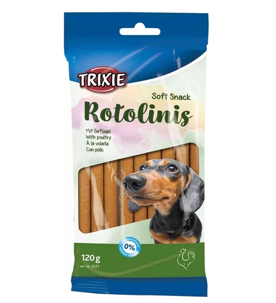 Trixie Rotolinis Poultry Dog Treats 120G